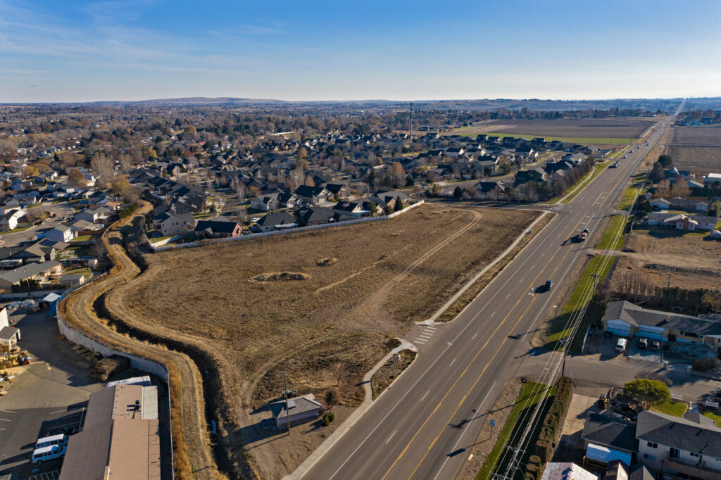 Residential area in Nampa, Idaho